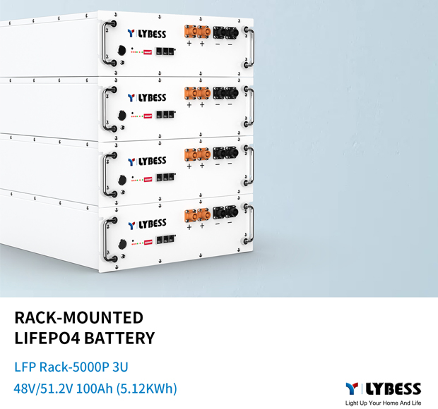 Batterie lifepo4 rack serveur 48v